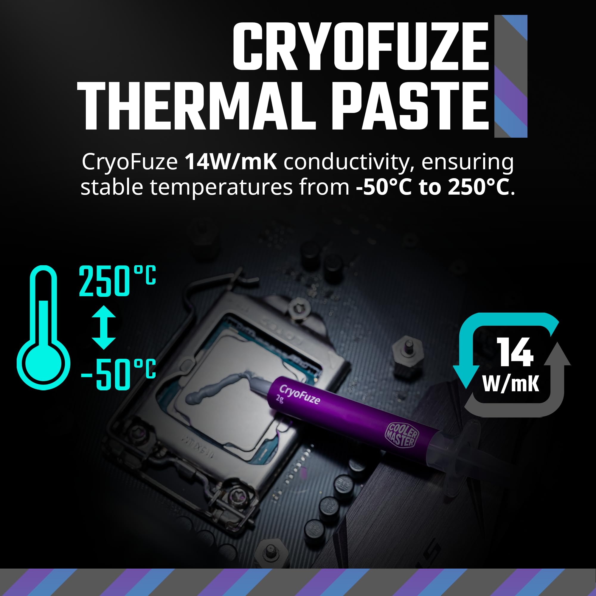 Cooler Master 360L Core AIO CPU Liquid Cooler – 360mm Radiator, 3x ARGB PWM Fans, Patented Gen S Dual-Chamber Pump, Quiet Cooling & Easy Installation, AMD AM5/AM4 & Intel LGA 1851/1700, Black - Image 8
