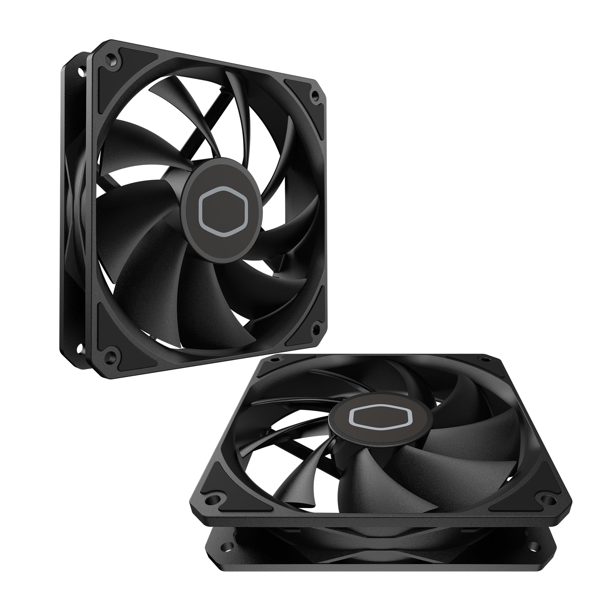 Cooler Master MF120 Lite Black Case|Liquid Cooler|Air Cooler Fan, 120mm Fan, Dynamic PWM 1,750 RPM, Air Balance Blades, Hybrid | PBT Frame - Image 11